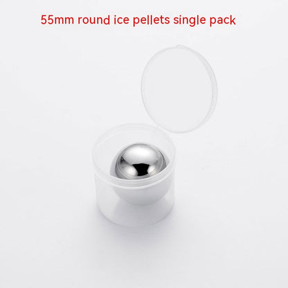 Stainless Steel Round Whisky Stone Suit Ice Hockey Wine Supplies