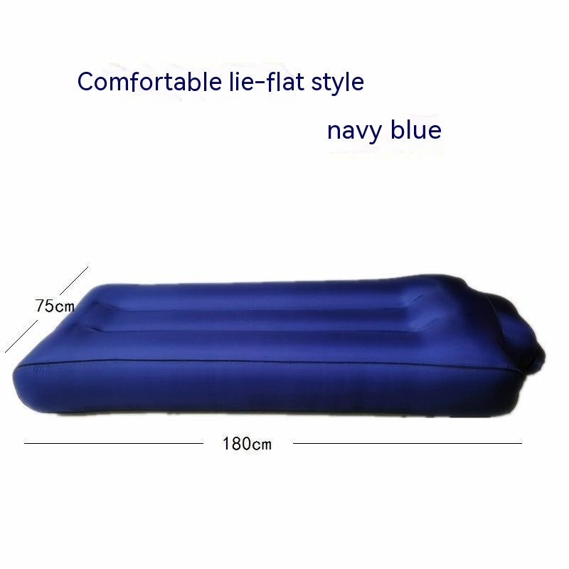 Camping Sofa Inflatable Sofa Portable Air Bed Outdoor Airbed Casual Beach Recliner Floatation Bed