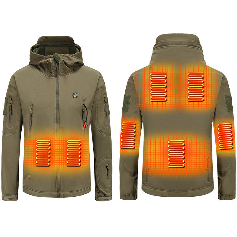 Outdoor Charging And Heating Jacket