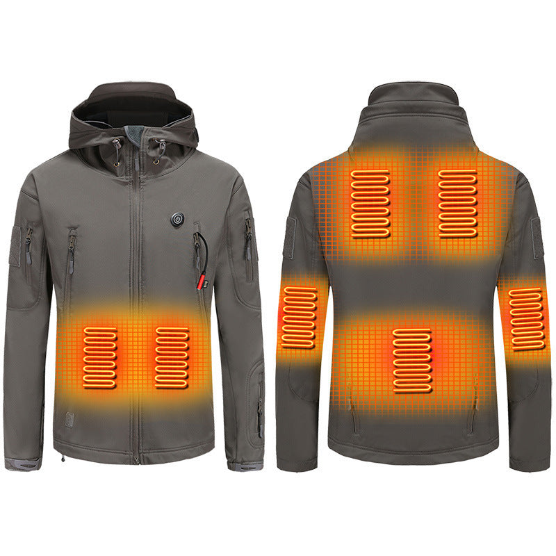 Outdoor Charging And Heating Jacket