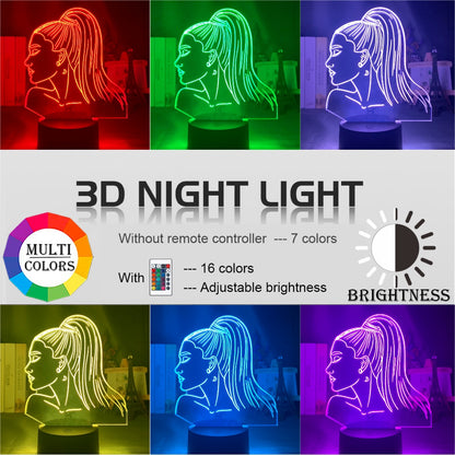 Acrylic 3D night light