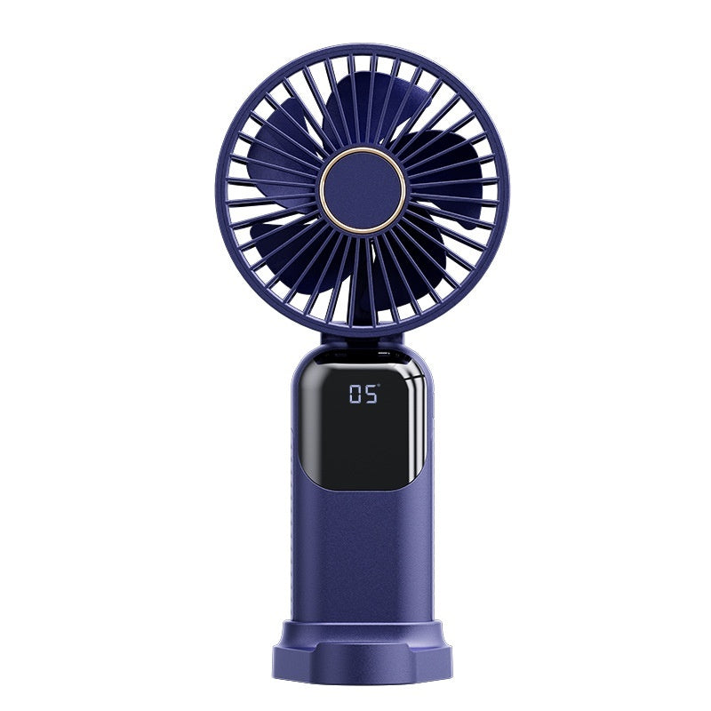 Small Handheld Fan Convenient Rechargeable Small Folding USB Electric Fan