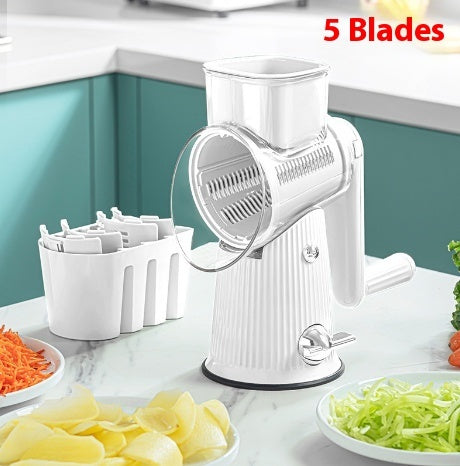 Household Vegetable Cutting Hand Roller Multifunctional Shredder