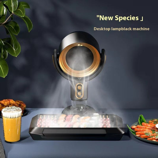 New Portable Desktop Range Hood Anion Smoke Removal Deodorant Sterilization Air Purification