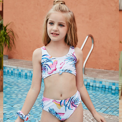 Children Bikinis Set Sexy Bikini Girls' Swimwear Digital