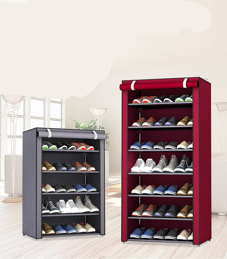 Dormitory Shoe Rack Dustproof Small Mini Space Saving