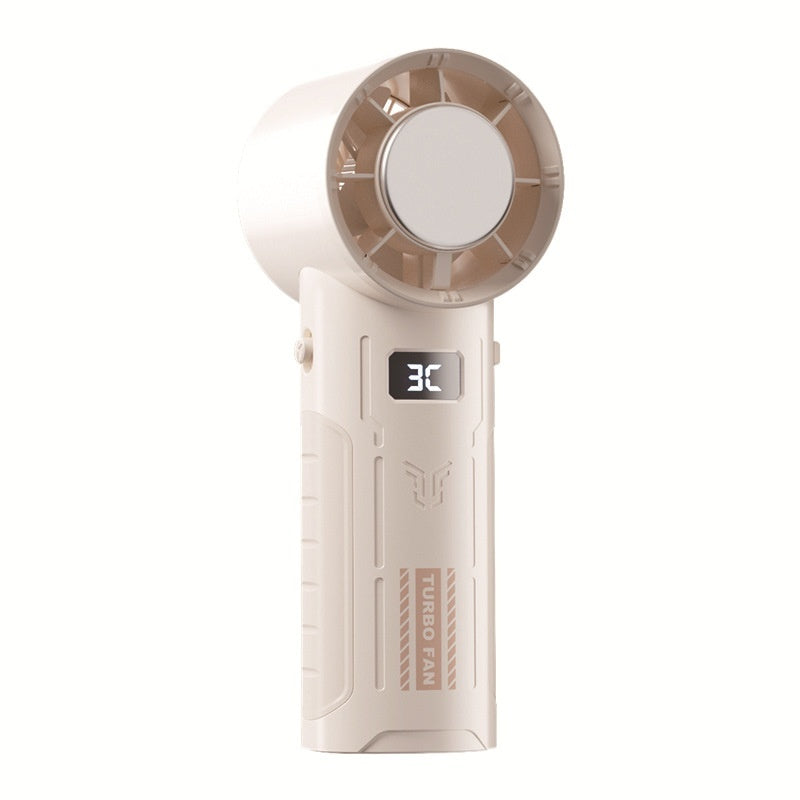 Handheld Ice Cooling Turbine Fan Mini Convenient Wind