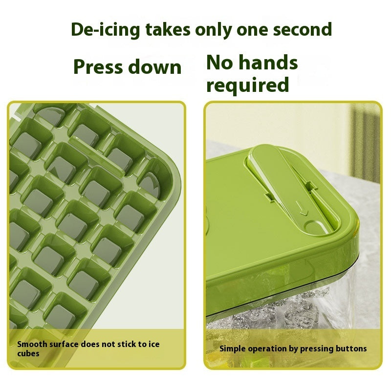 Ice Cube Mold Food Grade Press Type Ice Tray