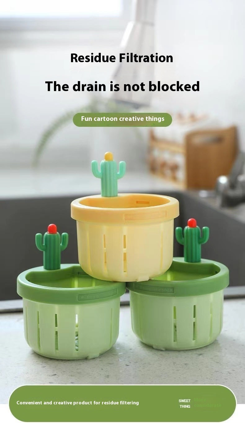 Cactus Sink Filter Basket Kitchen Innovative Filter Screen