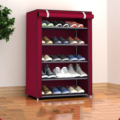 Dormitory Shoe Rack Dustproof Small Mini Space Saving