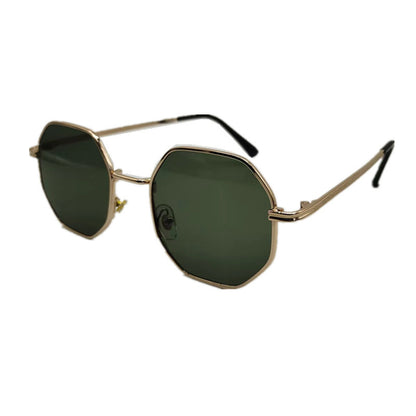 Classic Vintage Metal Multilateral Sunglasses