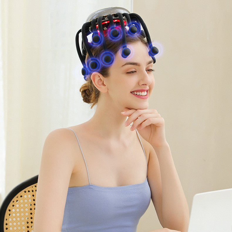 Head Scratching Meridian Dredging Scalp Head Massager