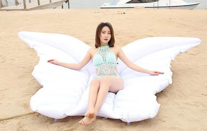 Fashion Angel Wings Inflatable Floating Row