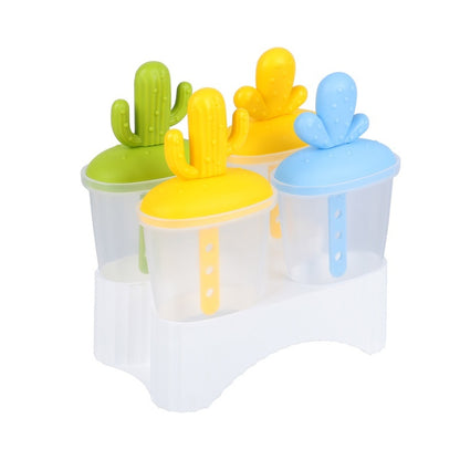 Cactus Four Grid Six Grid Ice Lollipop Mould Ice-cream Mould